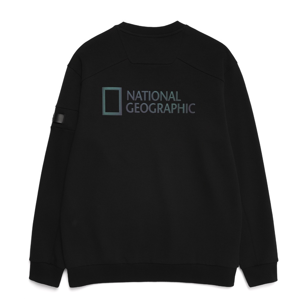 NATIONAL GEOGRAPHIC 國家地理 長袖上衣 黑DEC M