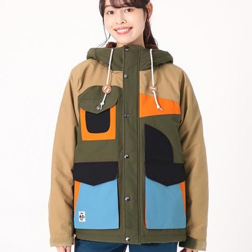 CHUMS 刷毛風格外套 BEIGE CRAZY DEC M