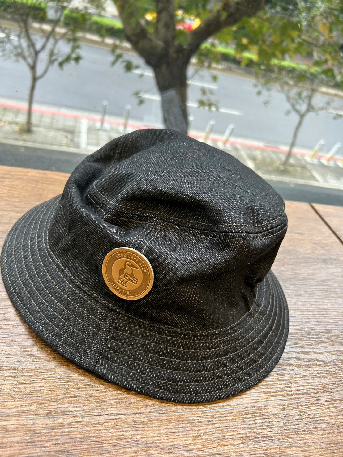 CHUMSReversible Hat雙面風格帽 黑丹寧 DEC M