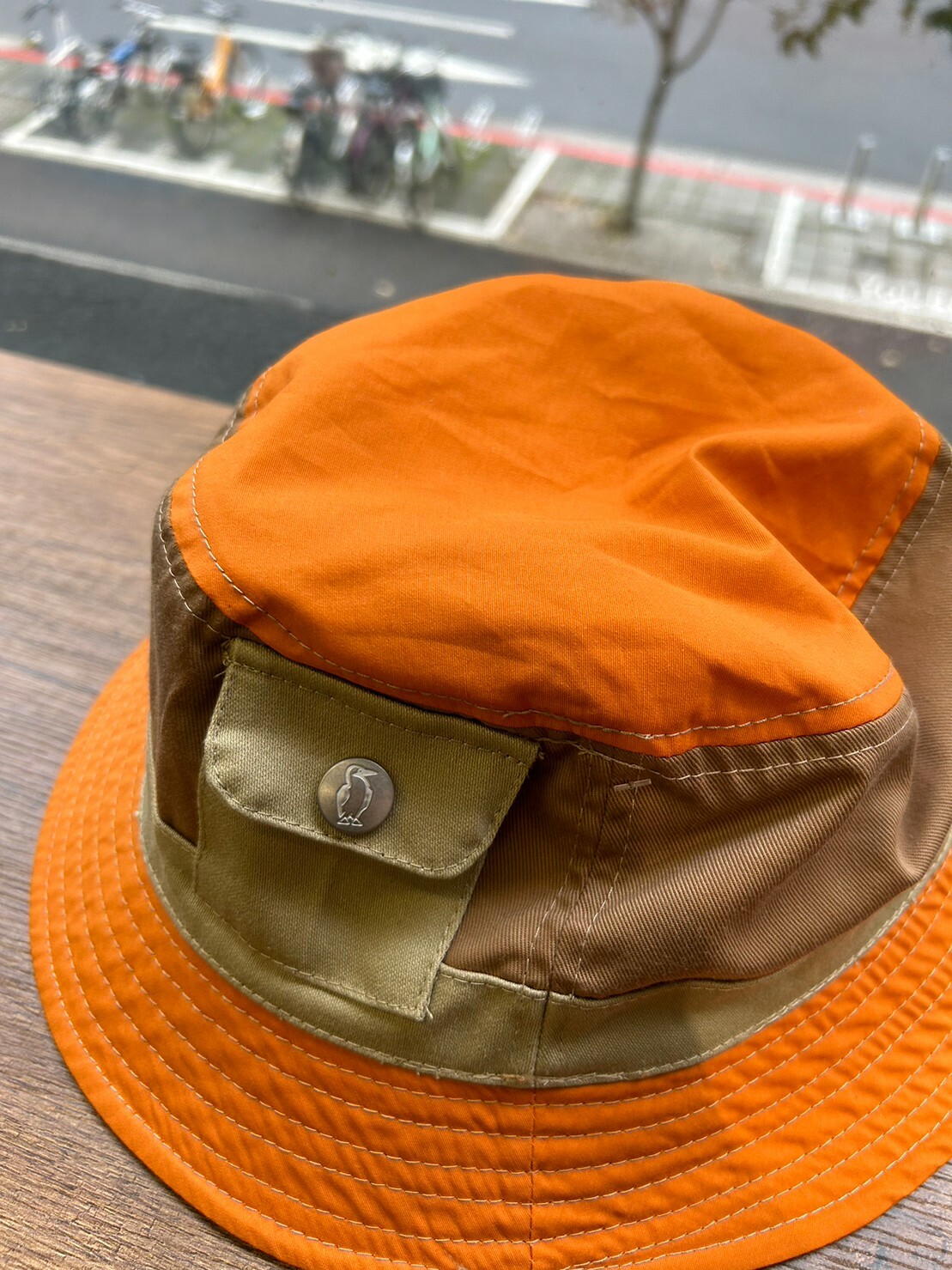 CHUMSReversible Hat雙面風格帽 米色 DEC M