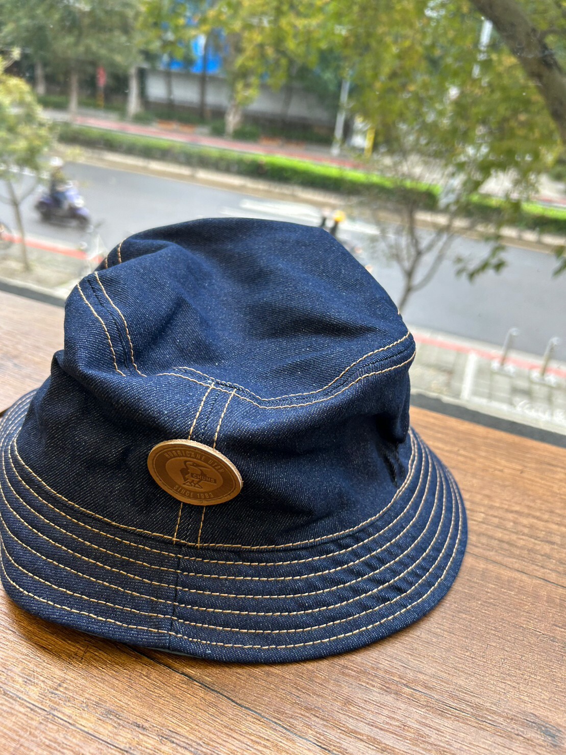 CHUMSReversible Hat雙面風格帽 丹寧 DEC M