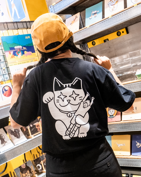 SPPPP｜Flying Boys｜T恤｜招財阿懂｜黑