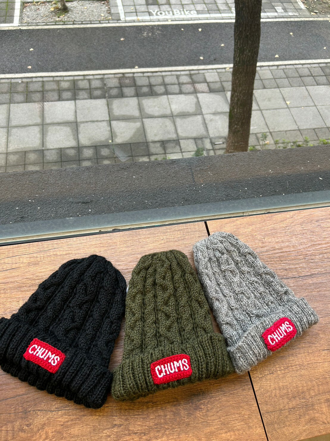 CHUMS Napal Knit Watch 男女 毛帽 灰/綠/黑 DEC M