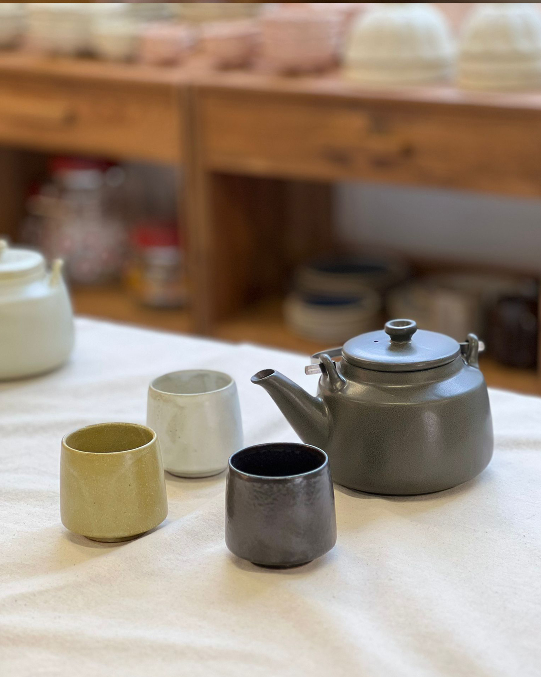 Srilanka Teapot Black｜studio m'