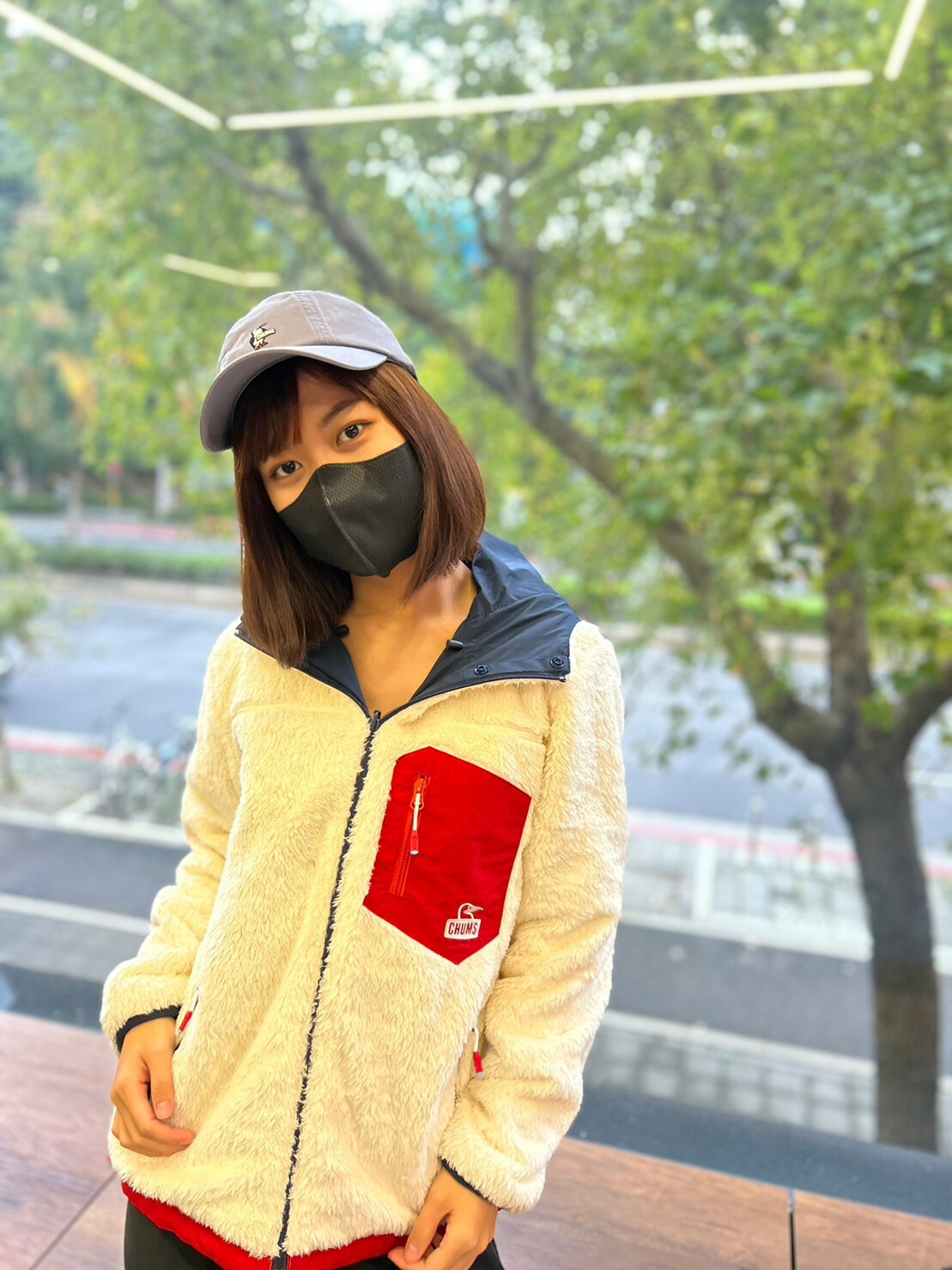 CHUMS Elmo Gore-Tex 男 抗水雙面外套 深藍象牙白CH041314N089 Dec lu