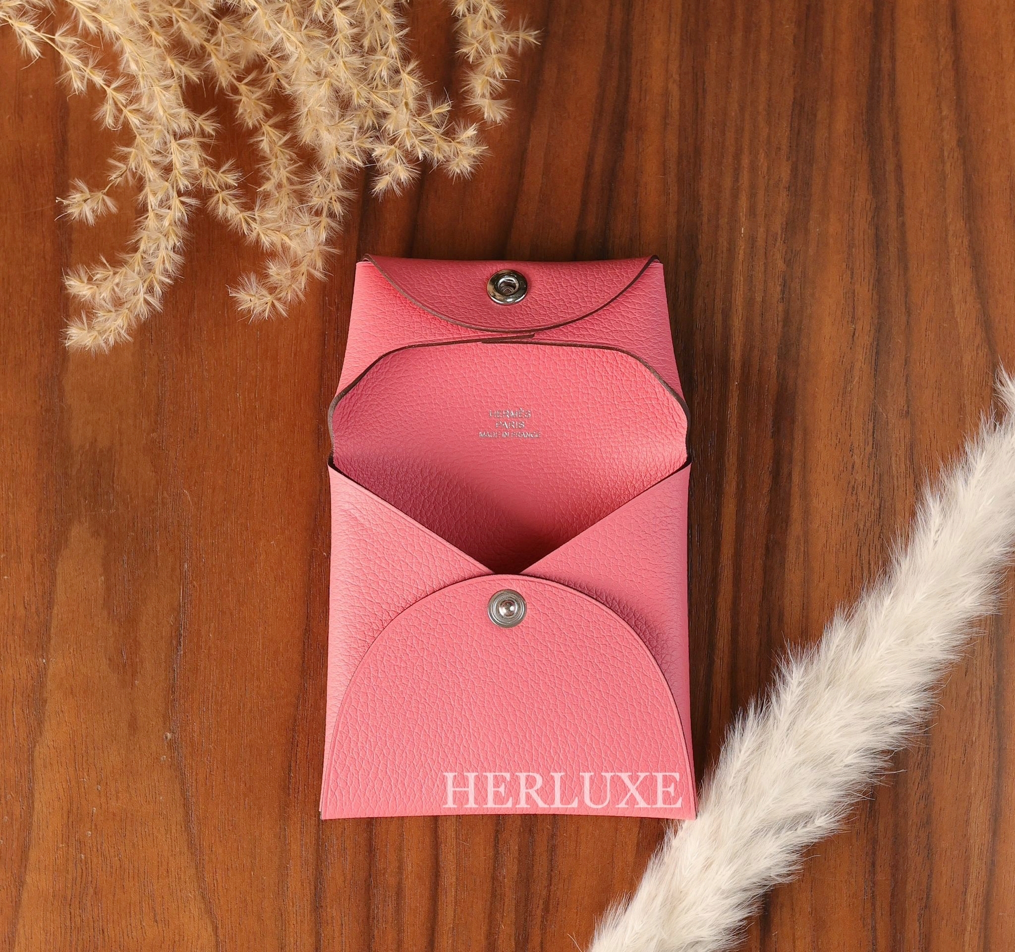 Bastia change purse K4 rose ete evercolor