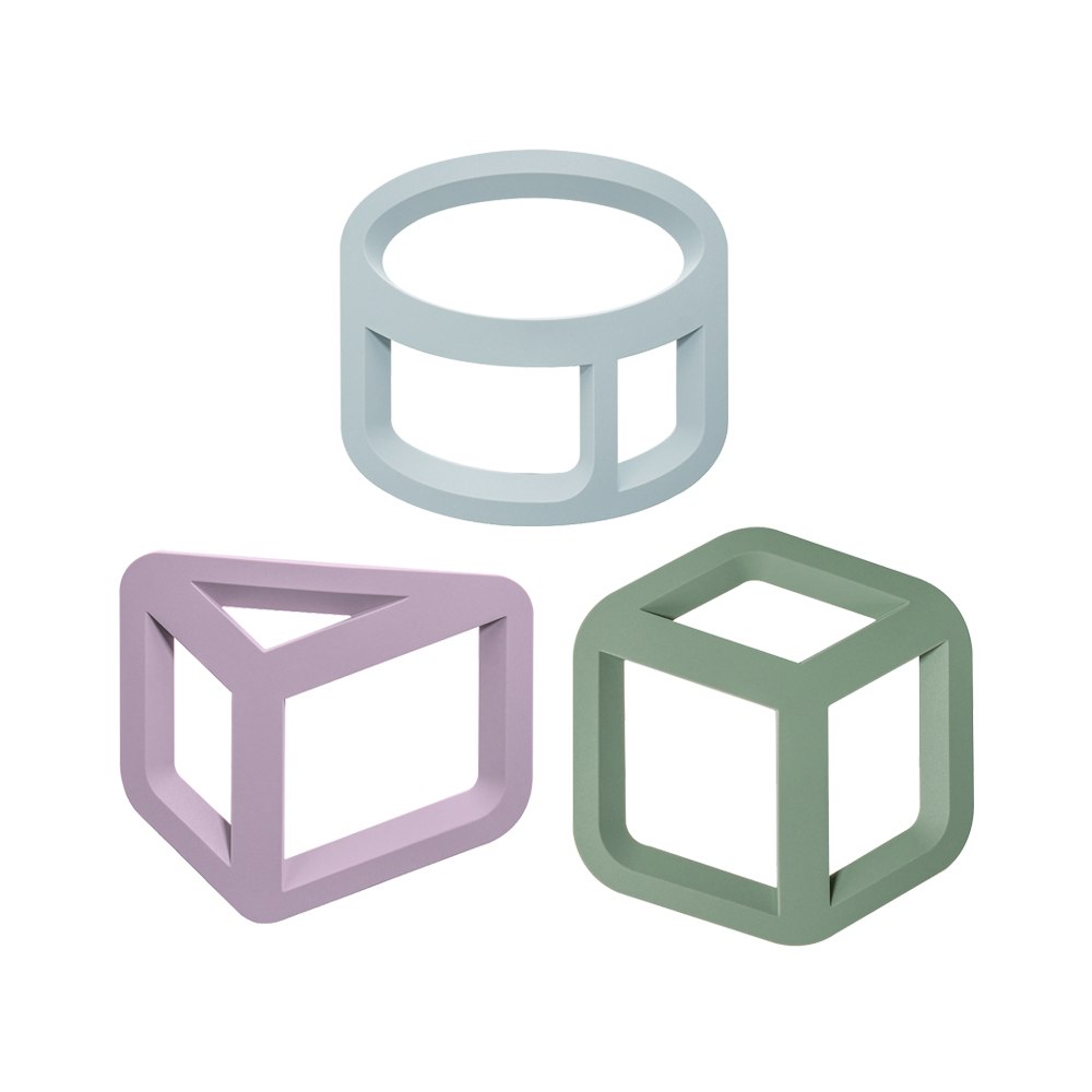 #【UA】EASY KITCHEN 3D立體矽膠隔熱墊 共三款