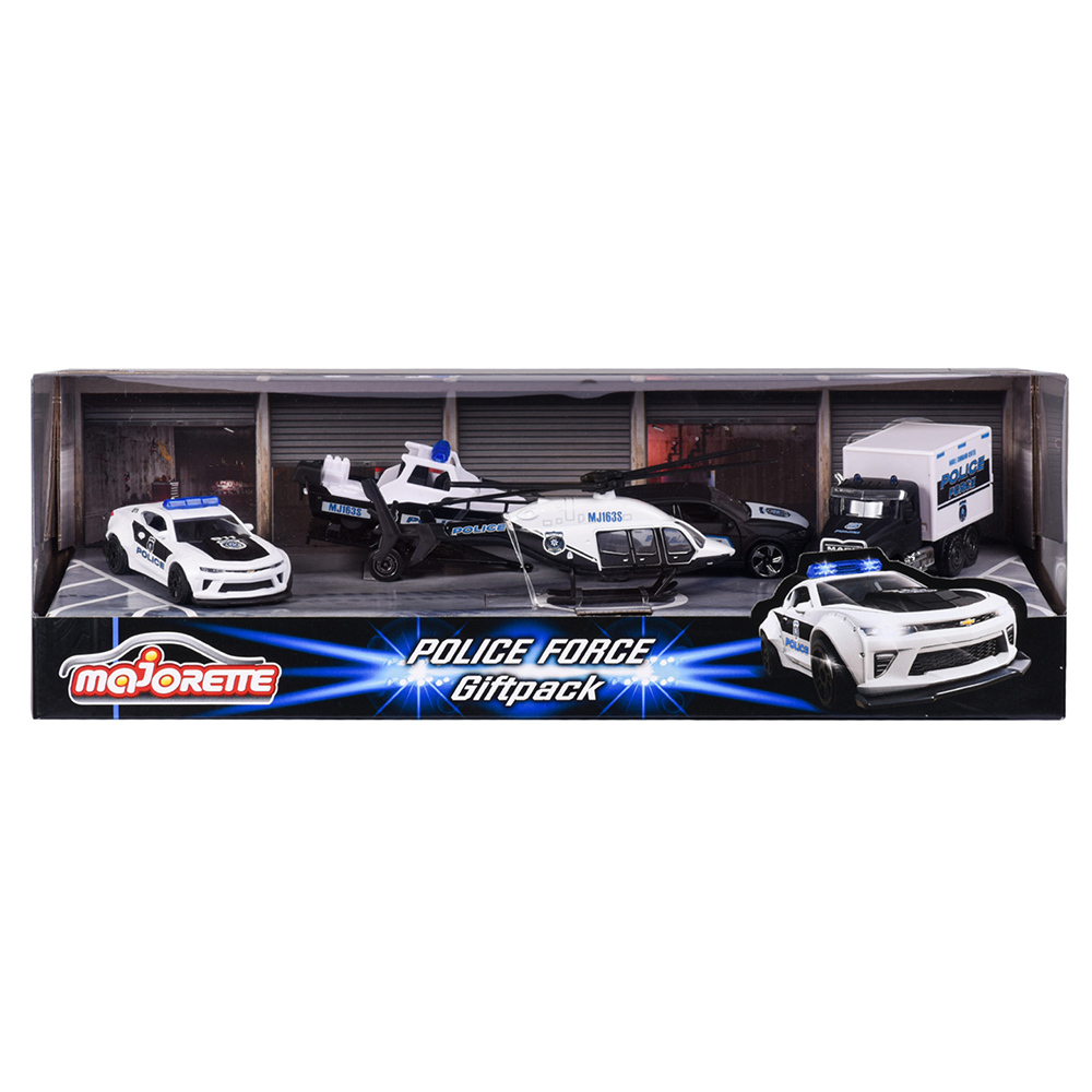 美捷輪小汽車-警隊四入組