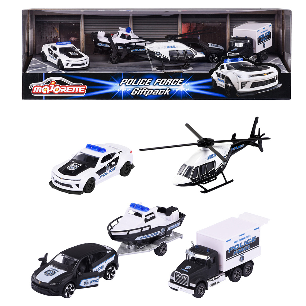 美捷輪小汽車-警隊四入組