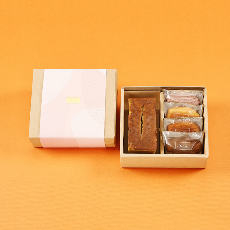 喜餅方盒- 磅蛋糕 + 瑪德蓮