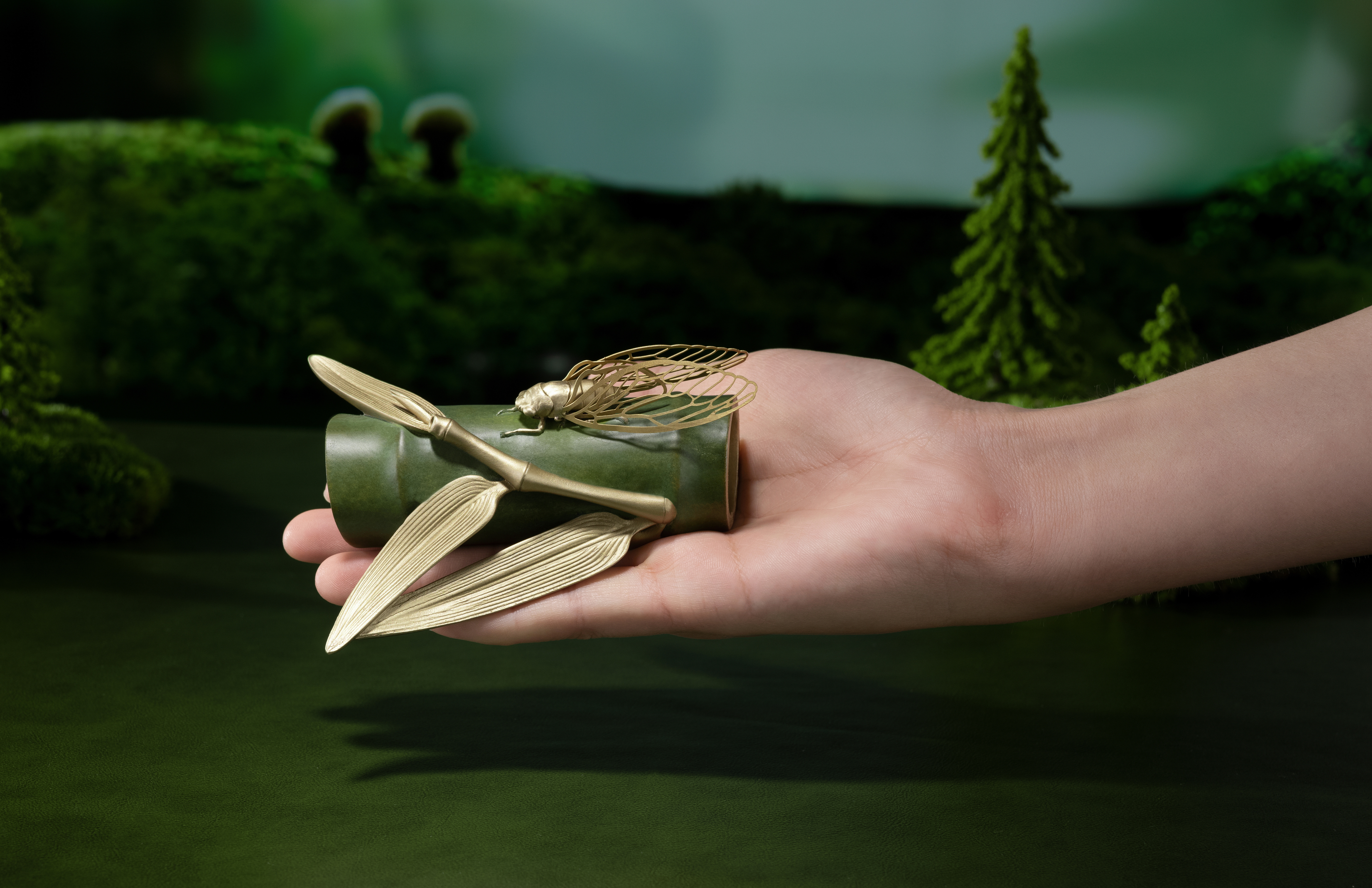 知足常樂(竹子與蟬)◇已停產◇