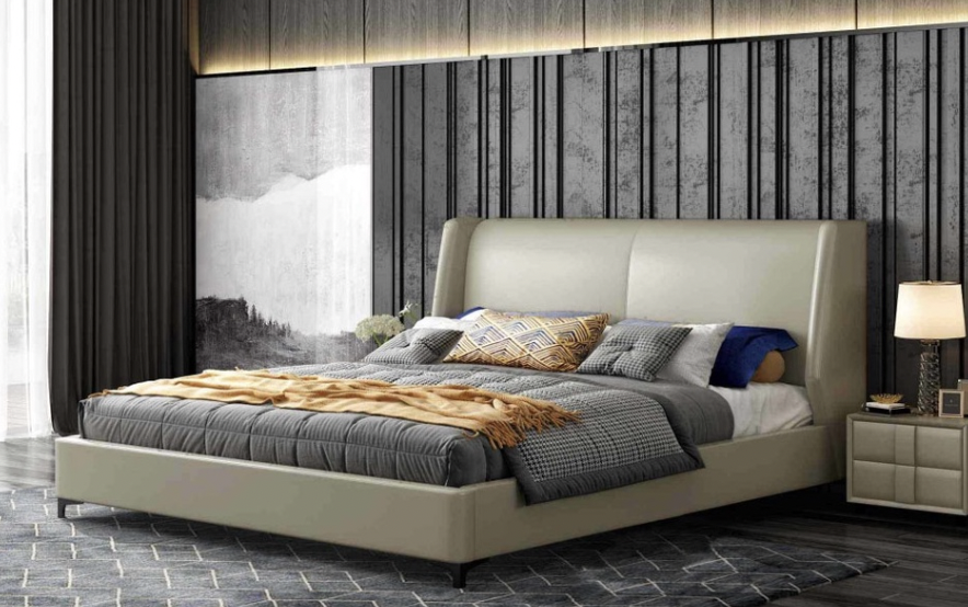 義式極簡皮床 AOZ-898