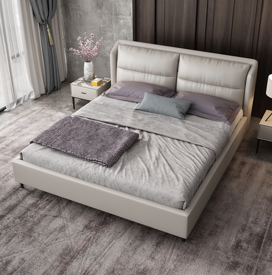 義式極簡軟包床架 AOZ-9828