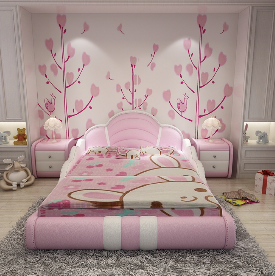 芭比軟包床架 AOZ-884