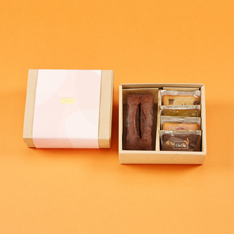 喜餅方盒- 磅蛋糕 + 費南雪