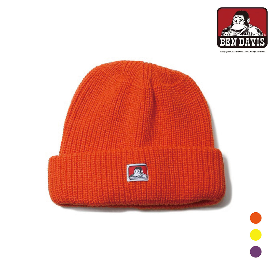 【 BEN DAVIS | 短款LOGO毛帽 - 3色 】
