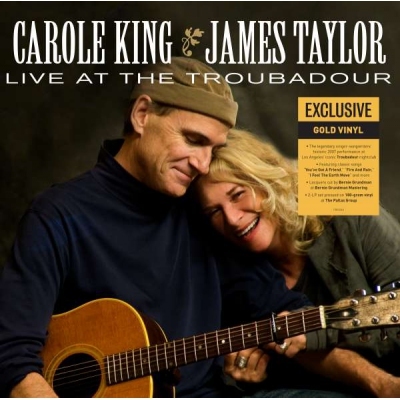 Carole King & James Taylor - Live At The Troubadour GOLD 2LP