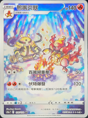 S12aF 175/172 鴨嘴炎獸