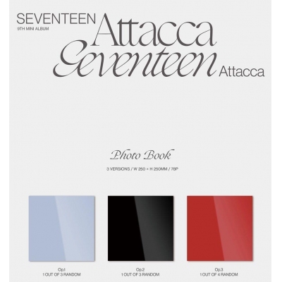 Seventeen - Attacca (BLACK)