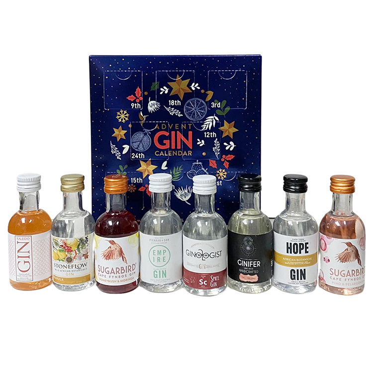 Advent Gin Calendar-8*50ml Gin Minis