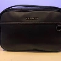 [S] COACH C4148 GRAHAM CROSSBODY SMOOTH LEATHER,QB/BLACK, 195031243868 (SCO162)