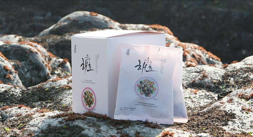 〖BADA〗韓國即食無添加7式健康涼拌海藻 7g [45件/箱]  ︱ 순수해조  [此日期前最佳: 2023.04.18]