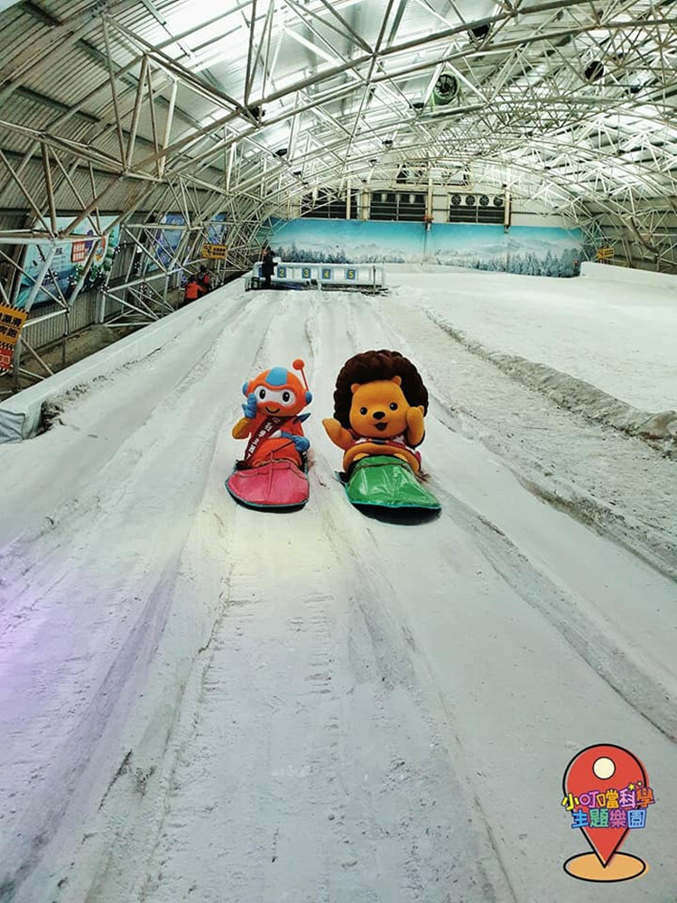 小叮噹滑雪場 吉祥物滑雪