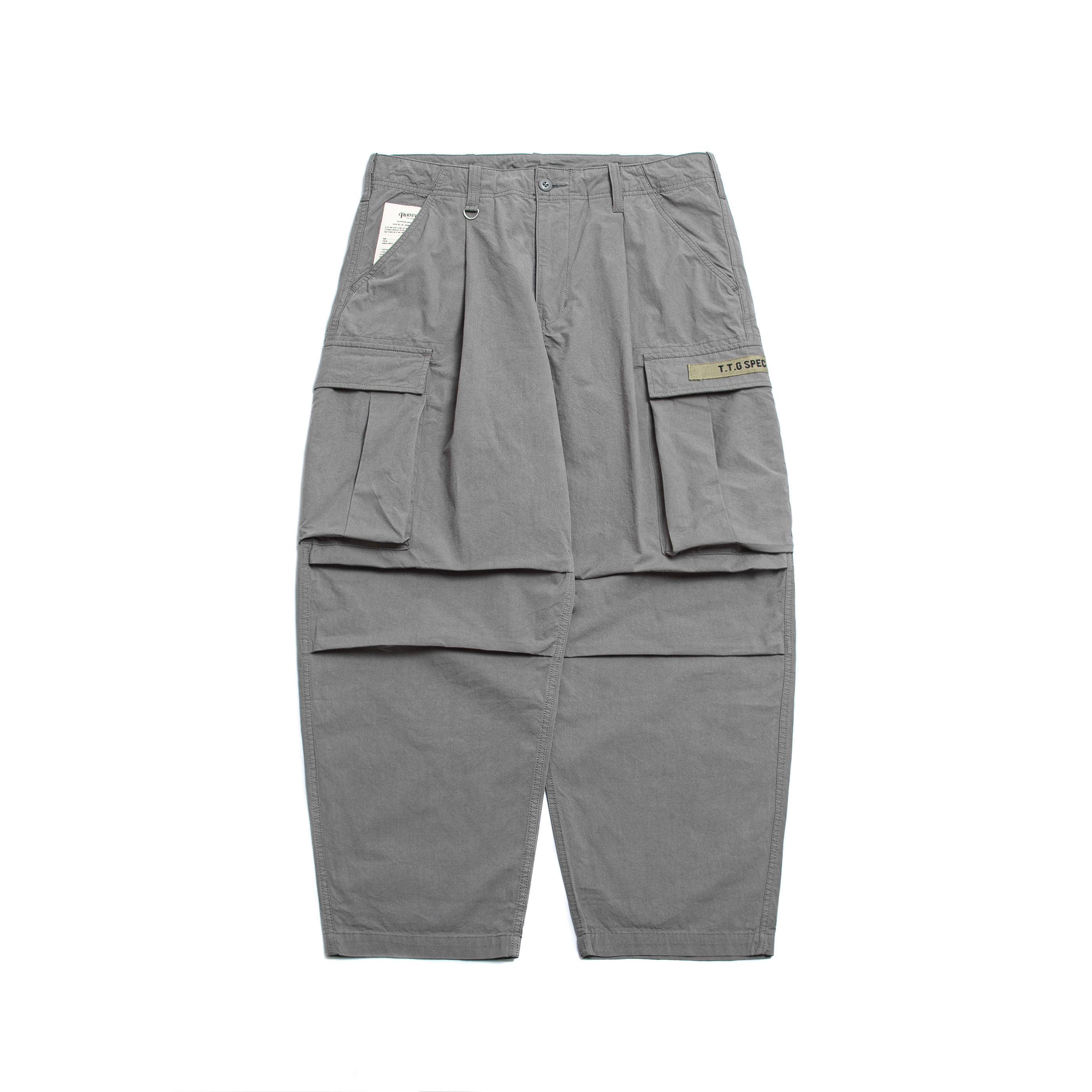 PERSEVERE T.T.G. IV CARGO PANTS - CEMENT GREY