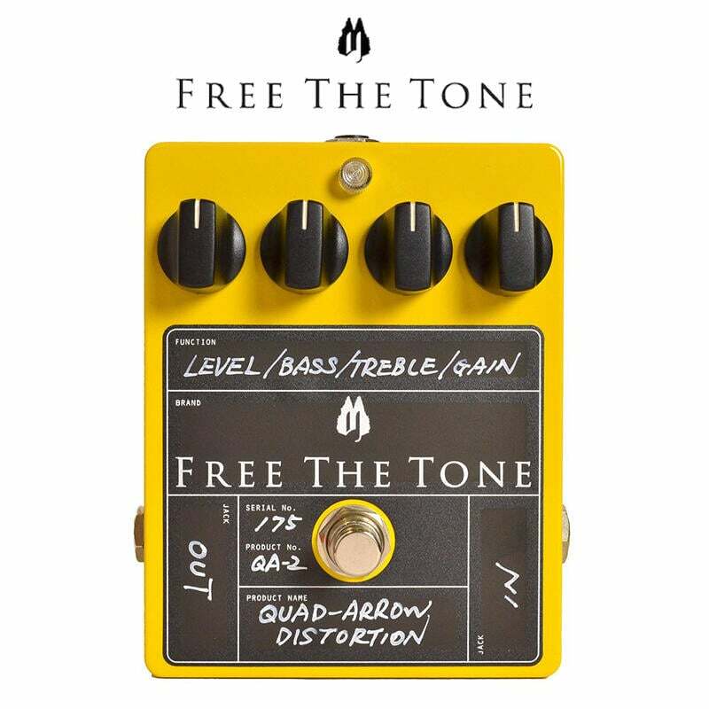Free The Tone QA-2 Quad Arrow Distortion 電吉他 破音 效果器