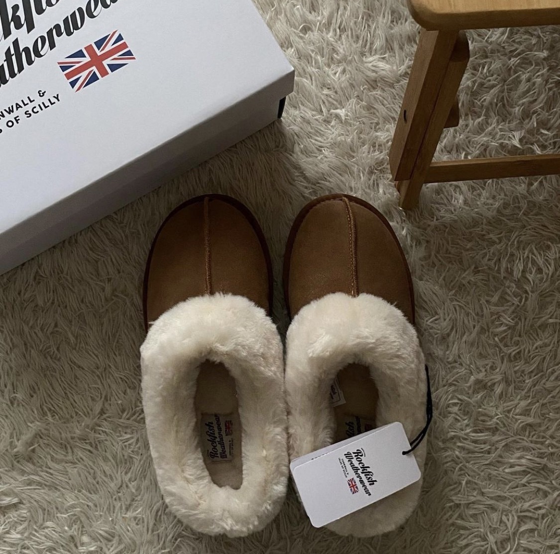 <2025ByeBye👋🏻> Rockfish 毛毛懶人穆勒鞋 (後腳跟有包一圈)