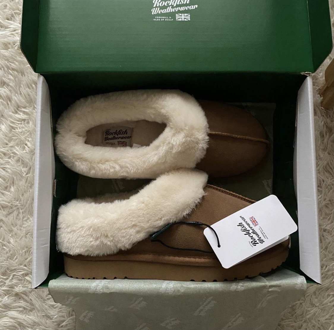 <2025ByeBye👋🏻> Rockfish 毛毛懶人穆勒鞋 (後腳跟有包一圈)