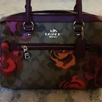 [S] COACH CF325 SIGNATURE JUMBO ROWAN,IM/KHAKI MULTI, 195031746420 (SCO220)