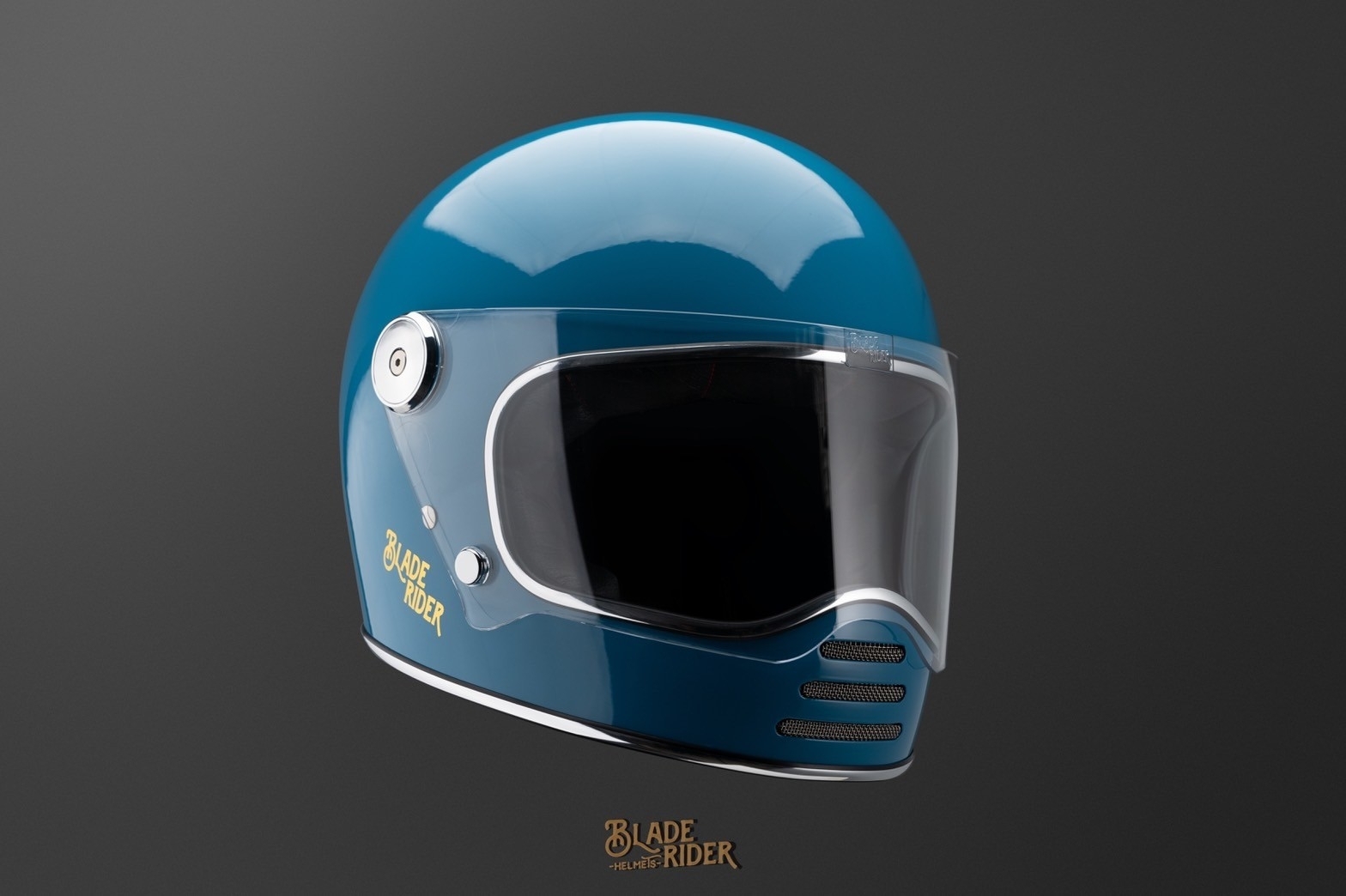 BLADE RIDER 二代火箭人 玻纖材質 #靛青 樂高帽 雙D扣 防霧鏡片