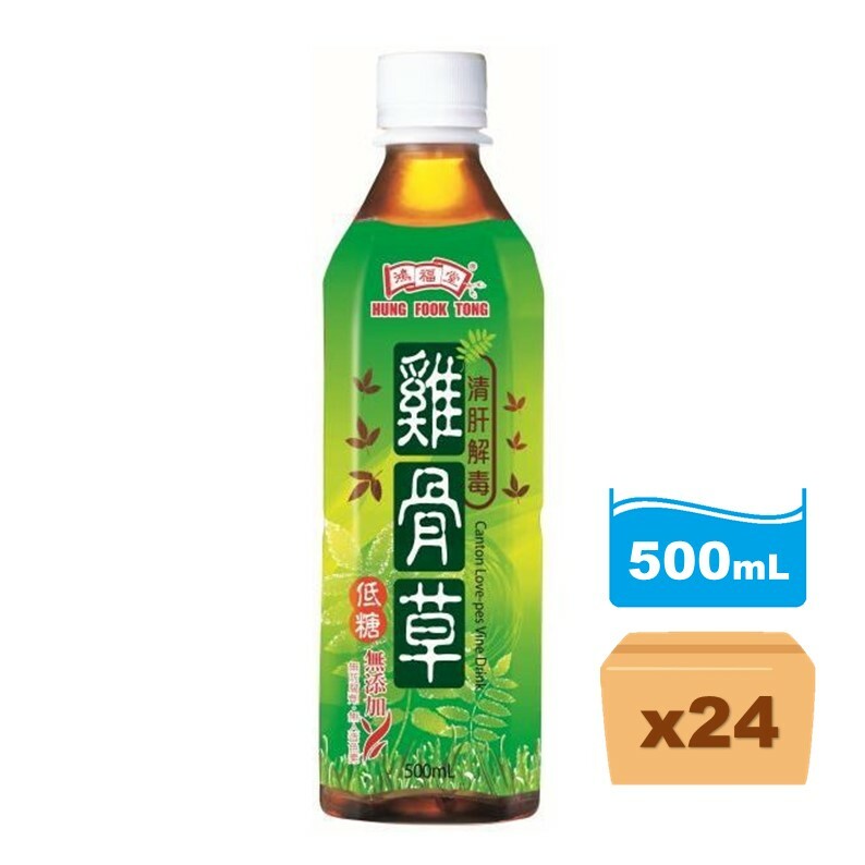 鴻福堂-雞骨草 500ml x 24樽