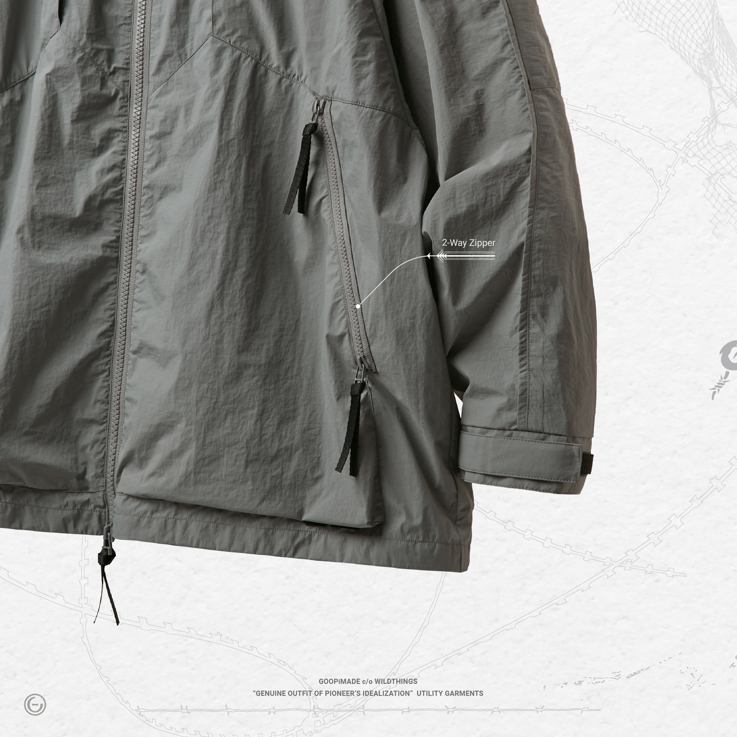 GOOPiMADE WILD THINGS TACTICAL JACKET