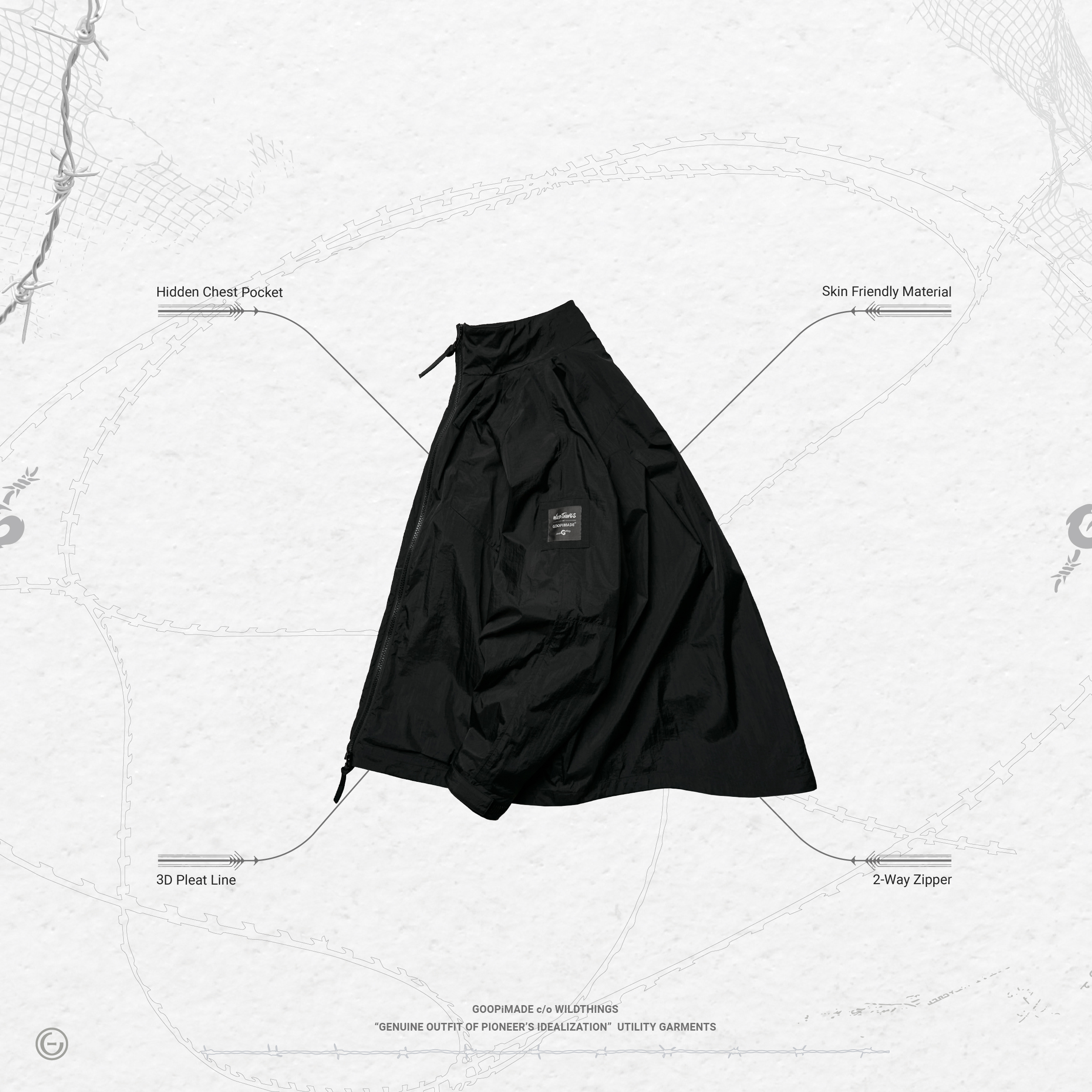 GOOPiMADE - GOOPiMADE® x WildThings WounTaineering Parka