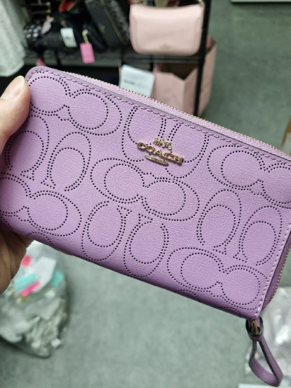 [S] COACH MONOGRAM LONG WALLET, SCO338 (SCO338)