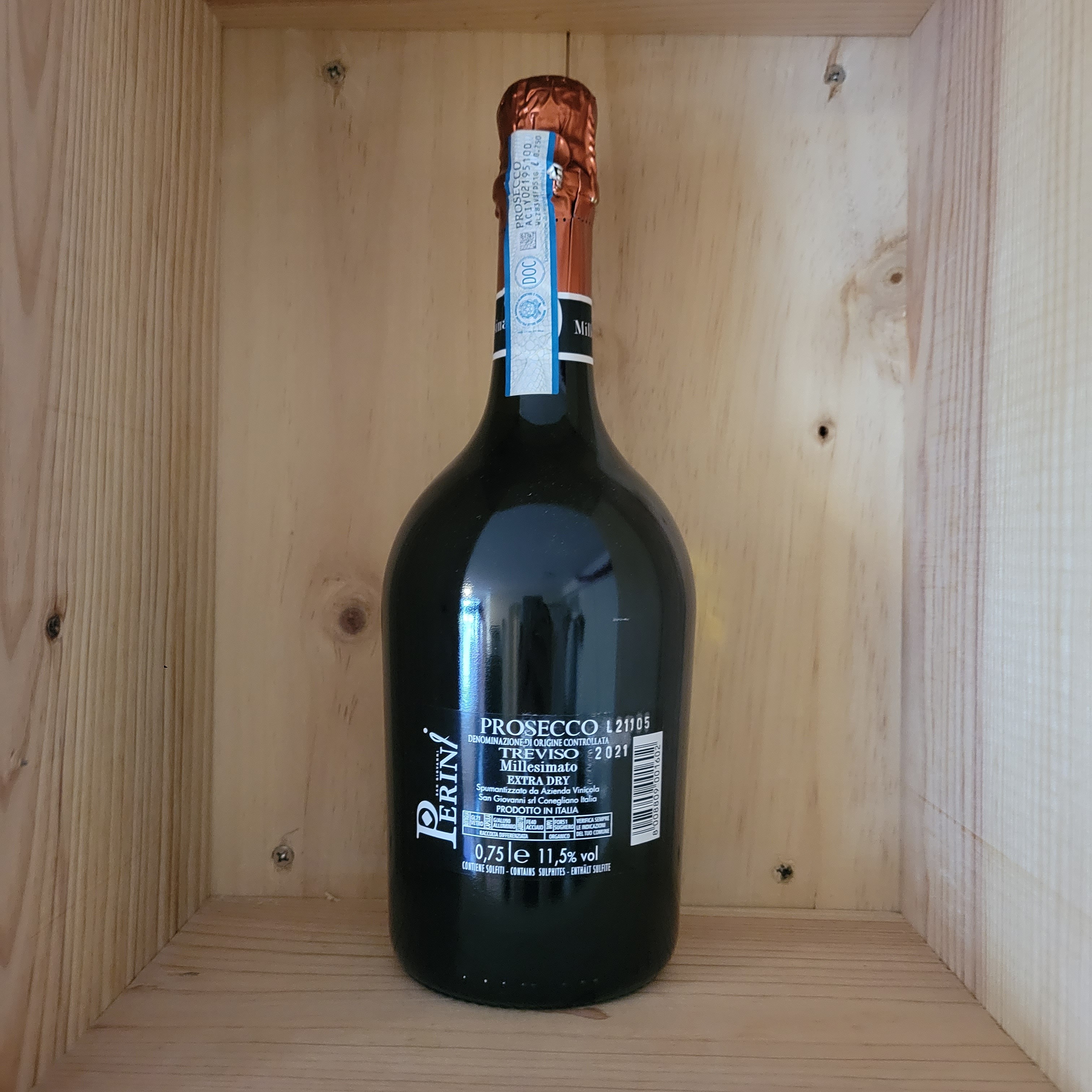 【意大利氣泡酒】Perini Prosecco D.O.C. Treviso Extra Dry Millesimato 750ml