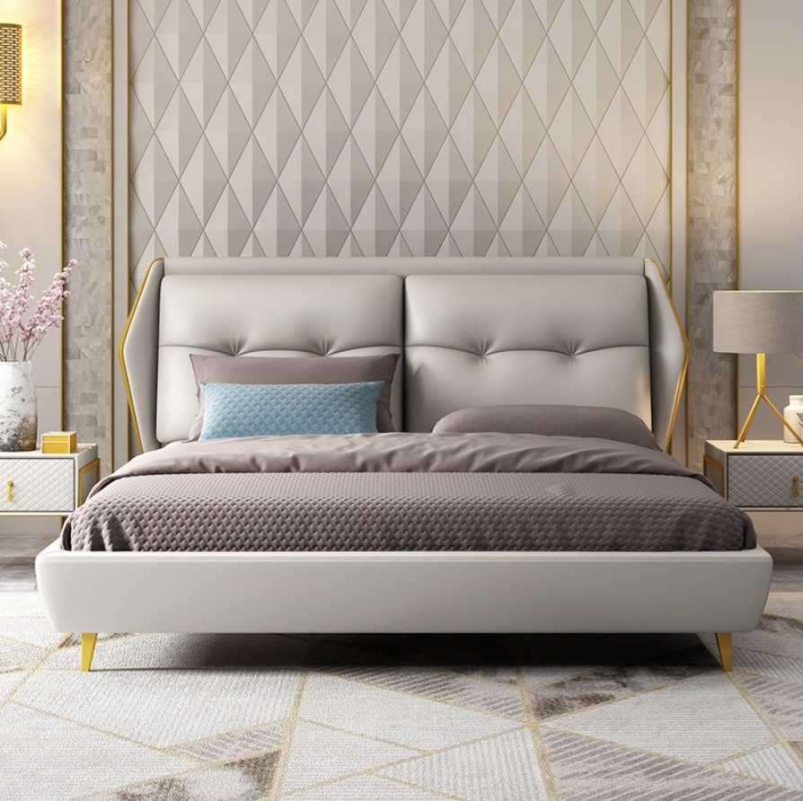 滾邊軟包床架 AOZ-1013