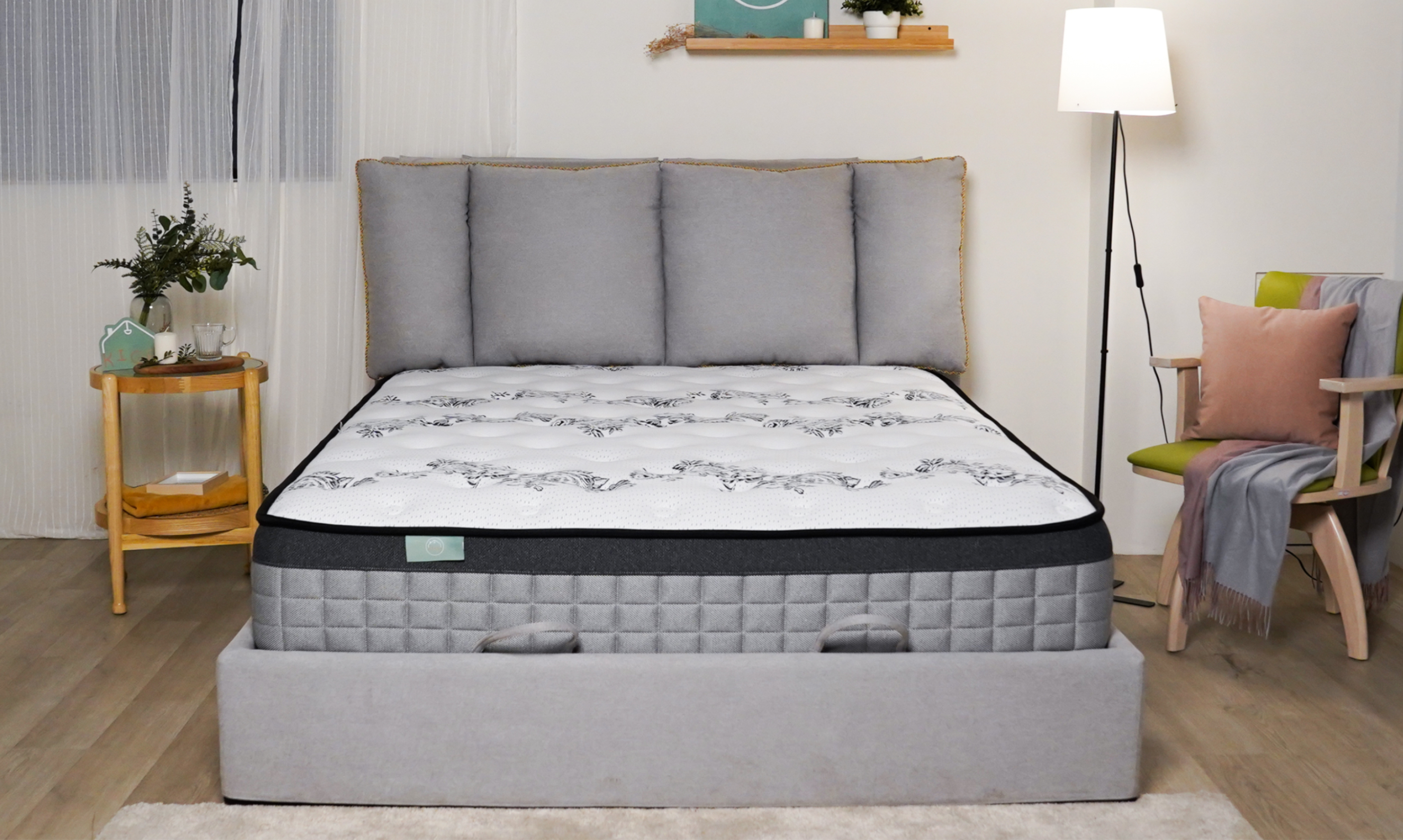 布朗尼硬式獨立筒床墊