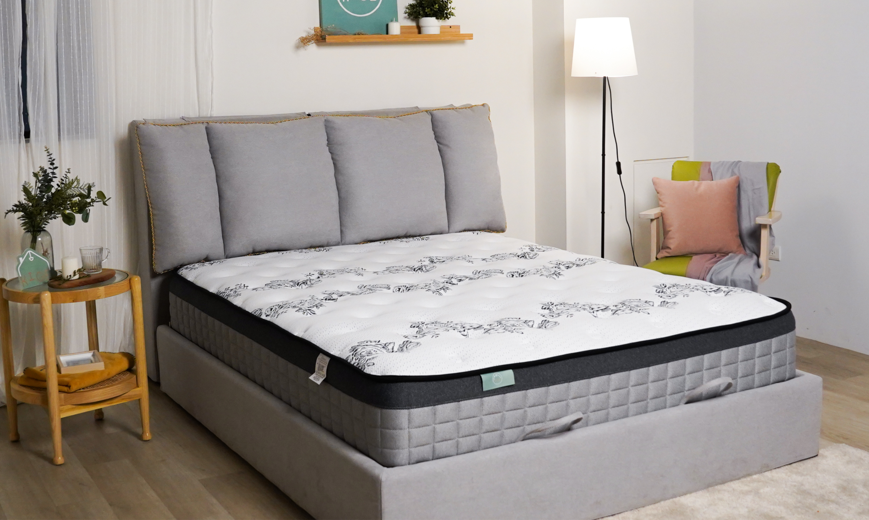 布朗尼硬式獨立筒床墊