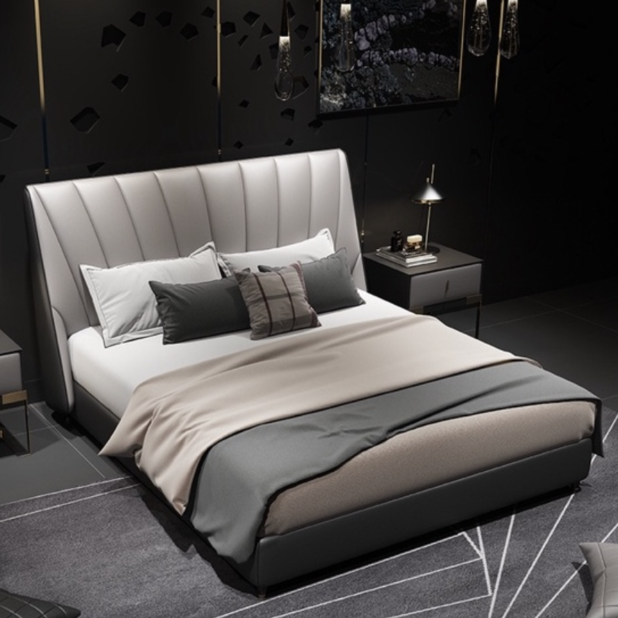 義式極簡皮床 AOZ-1020