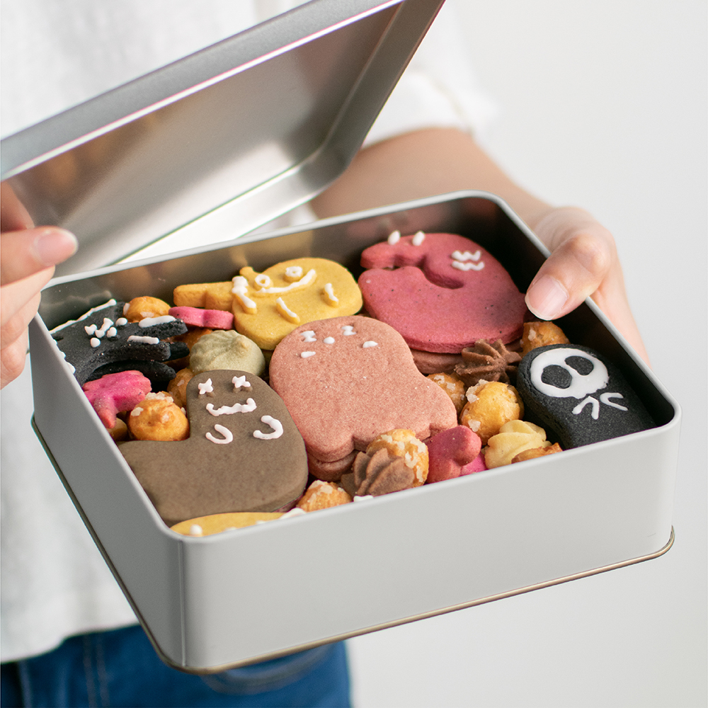 2022Halloween｜厭世小鬼鐵盒餅乾