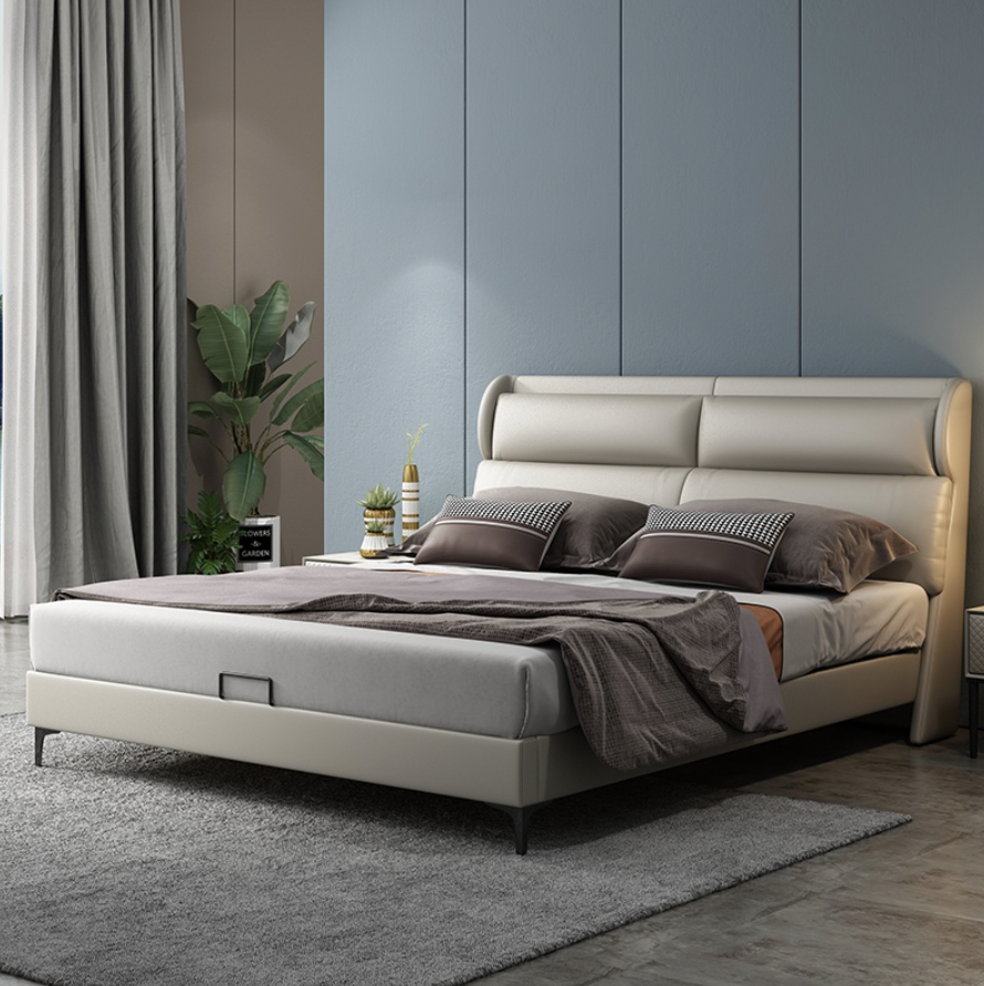 義式極簡皮床 AOZ-1022