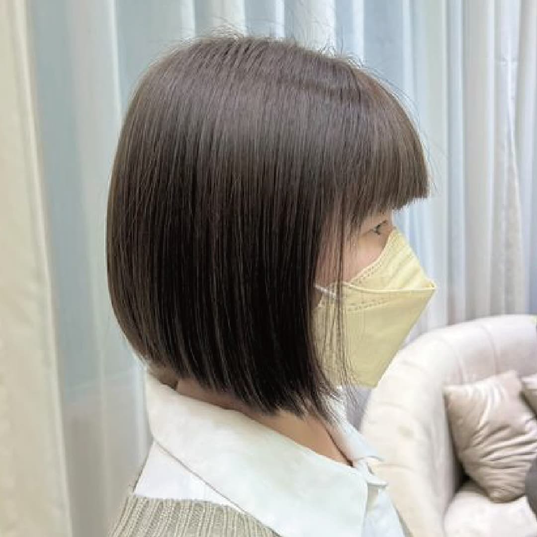 美髮設計師RUBY不用漂的髮色:霧感亞麻薄荷米棕