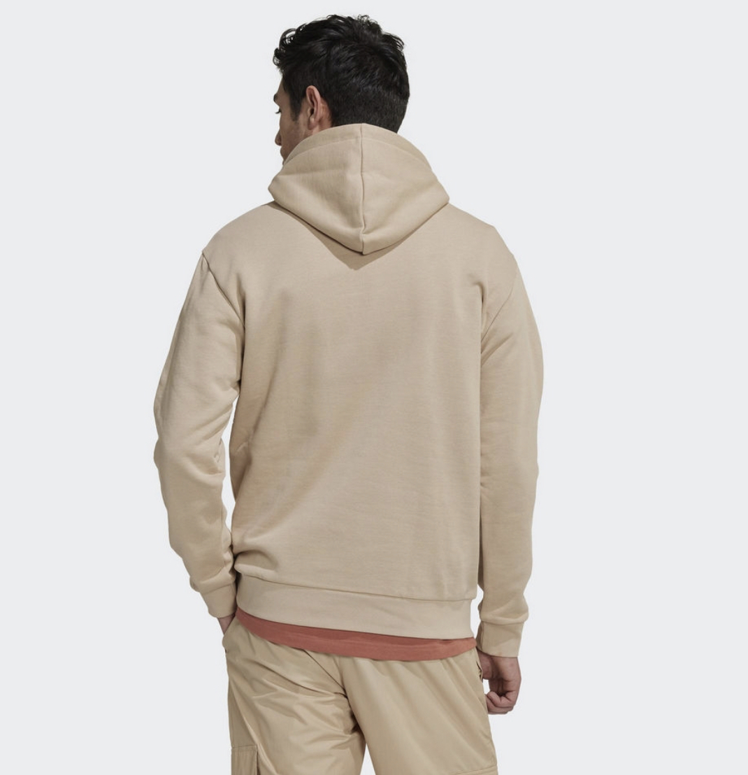 ADIDAS OZWORLD HOODIE 男 連帽T恤 卡其HL9252