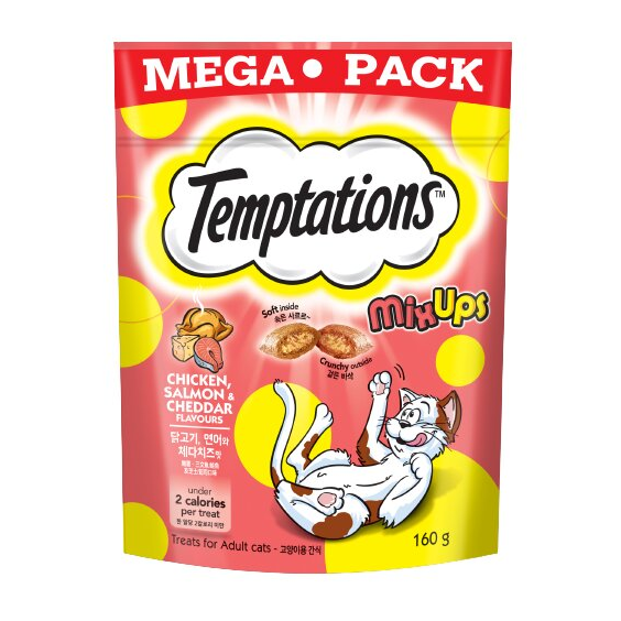 Temptations 雞+三文魚+芝士口味．160g