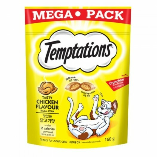 Temptations 火烤嫩雞口味．160g
