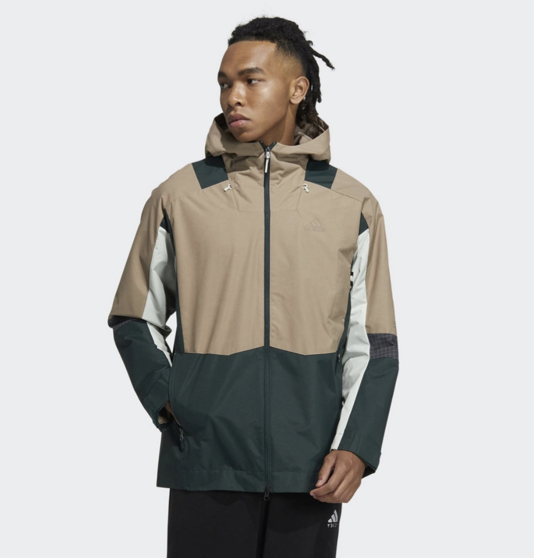 ADIDAS TH COMU WVJKT 男 外套 卡其綠HR4437