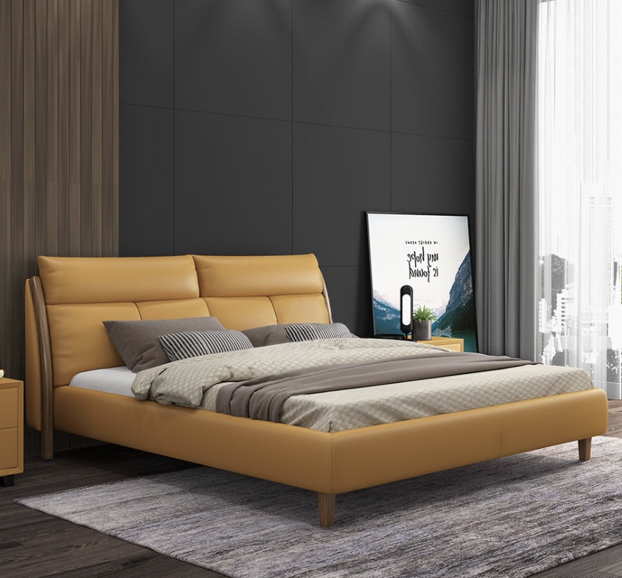 義式極簡皮床 AOZ-1003